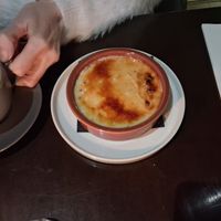 Creme brulée at Mono in Glasgow
