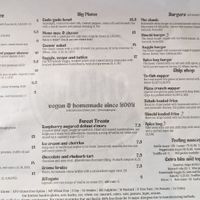 Menu july 2026 at Mono in Glasgow