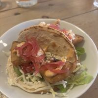 Todu tacos - really good   at Mono in Glasgow