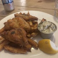 Tofish supper - excellent chips, v good Tofish   at Mono in Glasgow