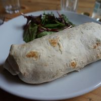 Jerk Burrito  at Mono in Glasgow