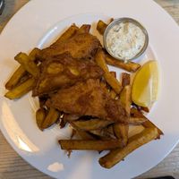 Tofish and chips at Mono in Glasgow