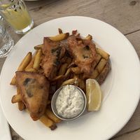 To-fish supper  at Mono in Glasgow