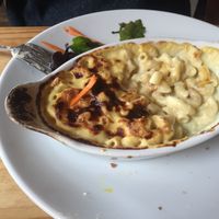 Vegan mac & cheese at Mono in Glasgow