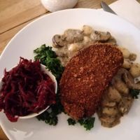 kotlet schabowy at Mono in Glasgow