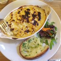 Mac and cheese, but whoopse i already started at Mono in Glasgow