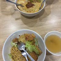 Laksa YTF and Kolo Mee   at Origanics Vegetarian - Woodleigh - 启点 in Central Singapore