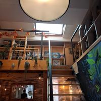 Inside, up and down at Ô Petits Pâtons in Toulouse