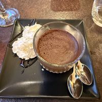 Chocolate dessert  at Ô Petits Pâtons in Toulouse