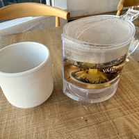 black fruit tea, also available as herbal  at Khaosoi Thai Cuisine  in San Francisco