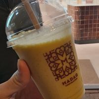 Mango and Coconut Milkshake at Madaq Chocolatier  in Haarlem