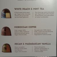 Vegan Bonbon Info at Madaq Chocolatier  in Haarlem