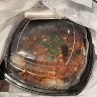 Spanish eggplant without feta (to-go)  at Meddys in Kansas City