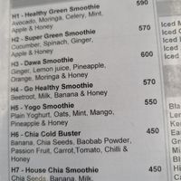 Smoothies can be vegan without honey or plant-based milk options at Spinners Web Kenya in Nairobi