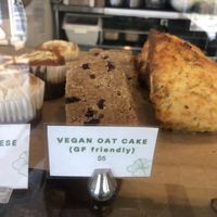 Vegan baked goods  at Honolulu Coffee in Vancouver