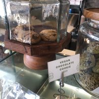 Vegan baked goods   at Honolulu Coffee in Vancouver