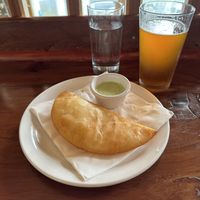 vegan cheese empanada   at Mi Mochima in Whitethorn