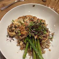 Cauliflower steak   at Heirloom MKE in Milwaukee