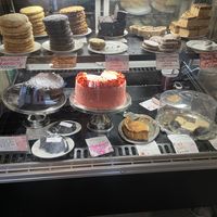 Cakes- try the "cheesecake" topped with fruit suce at The Red Fern in Rochester