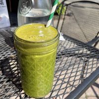 Green alkaline juice   at The Red Fern in Rochester