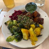 Buddha bowl special, mmmmmm  at The Red Fern in Rochester