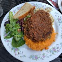 Compost plate at The Red Fern in Rochester