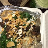 Steak & Potatoes, “Green” Juice , Brownie at The Red Fern in Rochester