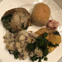 Thanksgiving platter at The Red Fern in Rochester