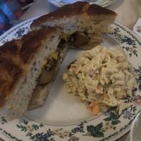 Steak sandwich at The Red Fern in Rochester