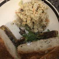 Lentil burger  at The Red Fern in Rochester