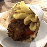 Falafel kebab €5   at SouvLake in Skiathos