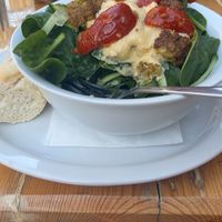 Falafel salad  at Bridges in Cambridge