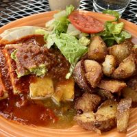 Huevos rancheros (4/5)  at Winona's in Steamboat Springs