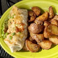 Breakfast burrito (2/5)  at Winona's in Steamboat Springs