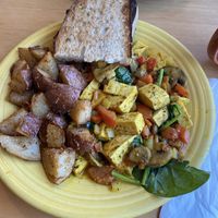 Tofu scramble  at Winona's in Steamboat Springs