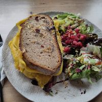 Grilled Cheese Sandwich in vegan at Das Luma'z in Wernigerode