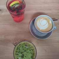 Iced Matcha Latte, Cappuccino, Infused Water at Das Luma'z in Wernigerode