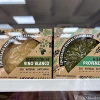 Vegan cheeses at Dietètica Nogal in Premia De Mar