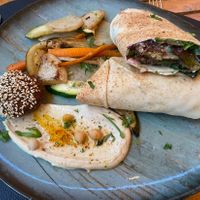Veganer Falafel Wrap  at Orient Bites in Leingarten