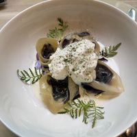 Blueberry dumplings with tofu cream  at NO TU OliDeli in Warsaw