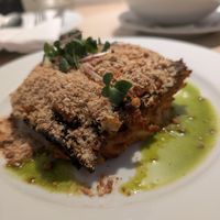 Vegan tofu-lasagne at NO TU OliDeli in Warsaw