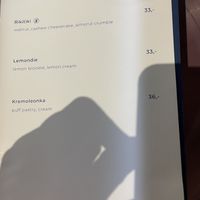Pudding menu  at NO TU OliDeli in Warsaw