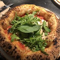 Customized: Funghi with vegan mozzarella and rocket (17€!)  at 60 seconds to Napoli  in Stuttgart