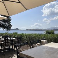 The view  at Ikos in Corfu