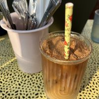 Horchata latte   at San Pancho in Takoma Park