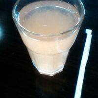 ORGANIC YERBA MATE TEA infused with fresh fruits, sweetened with stevia. at Green Corner Cafe in Glendale