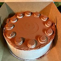 My tiramisu birthday cake! at 222 Pastry - Pre-order only in Portland