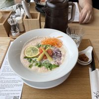 Ramen vegano  at Ramen Kamon in Takayama