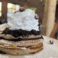 Pancakes  at Kafé Oransjeriet in Stavanger