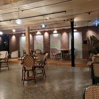 Indoor seating at Kafé Oransjeriet in Stavanger